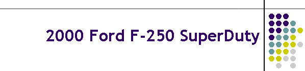 2000 Ford F-250 SuperDuty